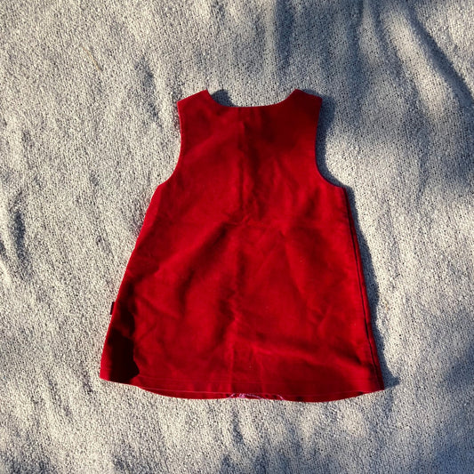 KENZO Jungle Flower-Embroidered Jumper Skirt 18m (90cm)